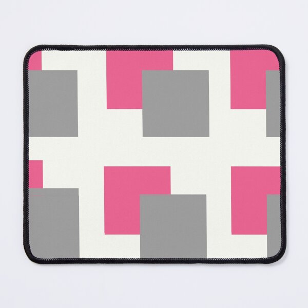 Item preview, Gray And Pink Squares pattern designed and sold by Nesro34.