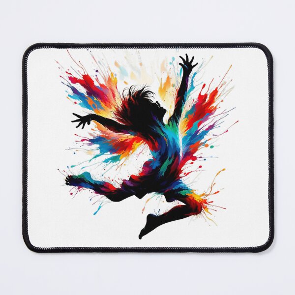 Item preview, Vivid Elevation: Child's Playful Leap designed and sold by SrijanaByAnu.