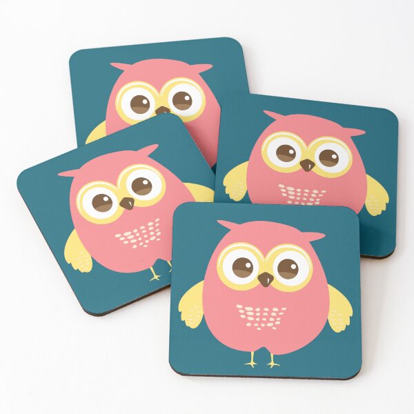 Item preview, Cute Pink Owl designed and sold by Jeallan Designs.