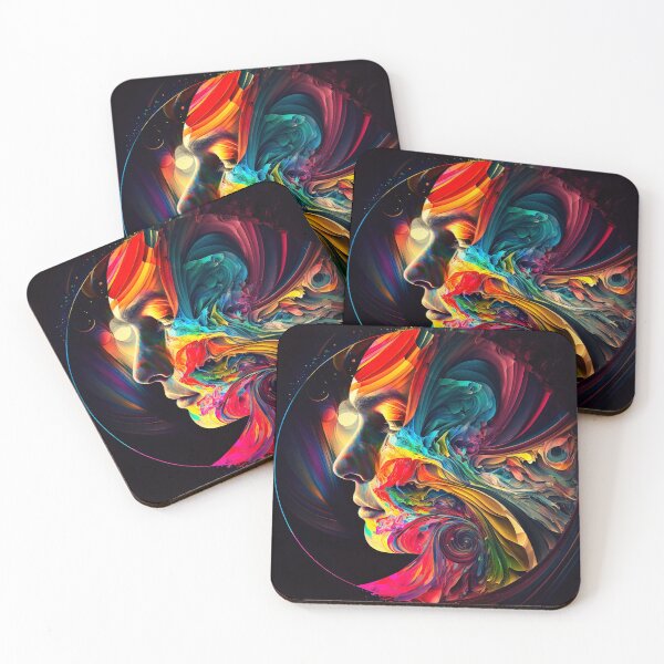 Item preview, Dreamweaver's Voyage: Abstract Fusion of Slumber and Flowing Fantasies designed and sold by iQuorra.