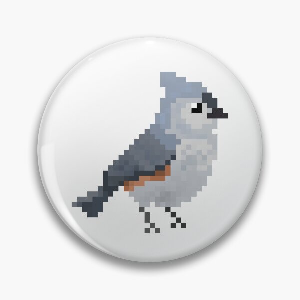 Item preview, Tufted titmouse 32 bit designed and sold by filterfoxx.