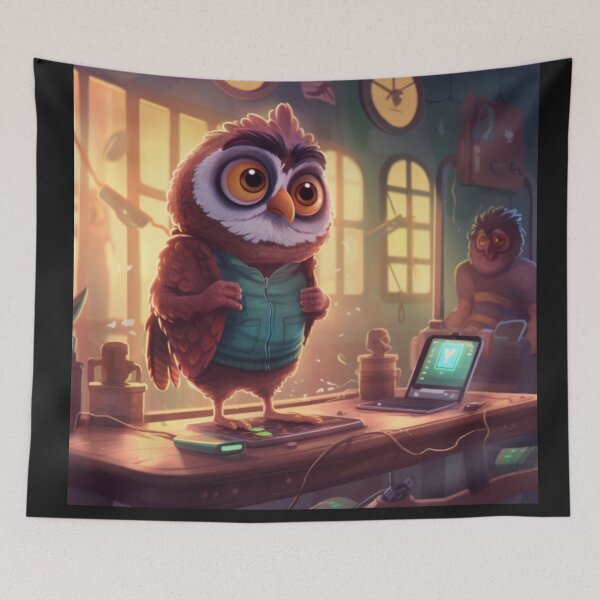Item preview, Owl Lawyer Omran designed and sold by Highlandkings.
