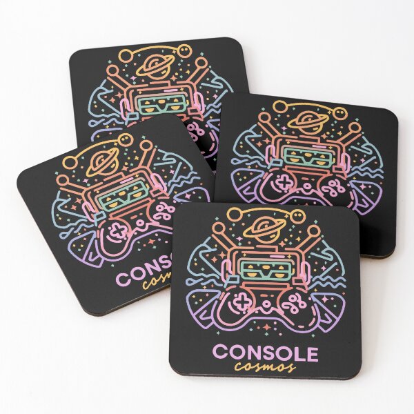 Item preview, Console Cosmos neon silhouette  designed and sold by XYDstore.