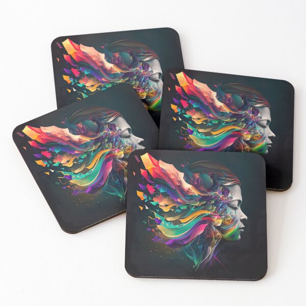 Item preview, Dreamscape Symphony: Abstract Fusion of Sleep and Flowing Visions designed and sold by iQuorra.