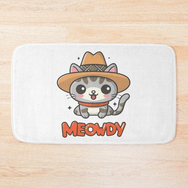 Item preview, Meowdy Cat, Western Cat, Cowboy Cat designed and sold by Krieghorn.