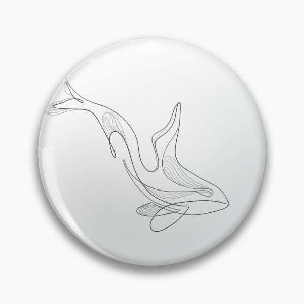 Item preview, Fineline, orca whale designed and sold by Rafaela Oliveira.