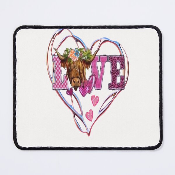 Item preview, Heifer Love, Cute Lettering Design , Bee Mine For Valentine, Everyday My Valentine, you will live on in my heart designed and sold by Adri Barnard.