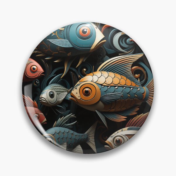 Item preview, Stylized fish designed and sold by ViktorLevi.