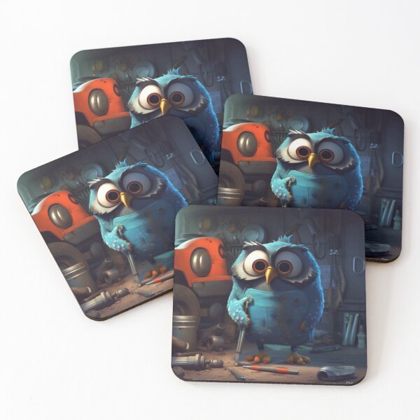 Item preview, Owl Mechanic  designed and sold by Highlandkings.