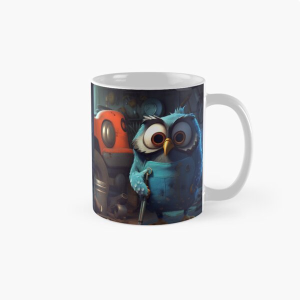 Item preview, Owl Mechanic  designed and sold by Highlandkings.
