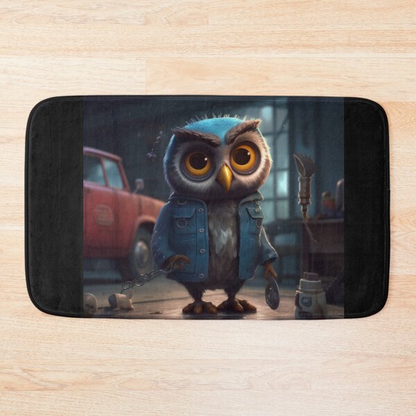 Item preview, Owl Mechanic Orville designed and sold by Highlandkings.