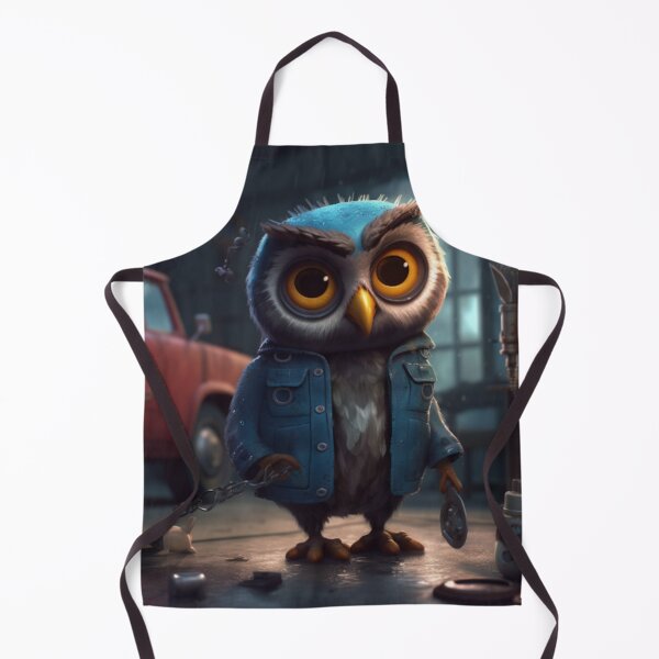 Item preview, Owl Mechanic Orville designed and sold by Highlandkings.