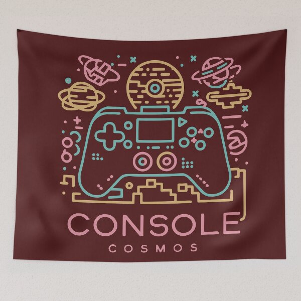 Item preview, Console COSMOS neon theme designed and sold by XYDstore.