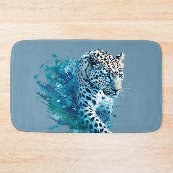Item preview, Cerulean Snow Leopard  designed and sold by CleverboyDsgns.