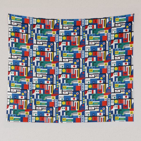 Item preview, Colorful abstract designed and sold by Lee-collections.