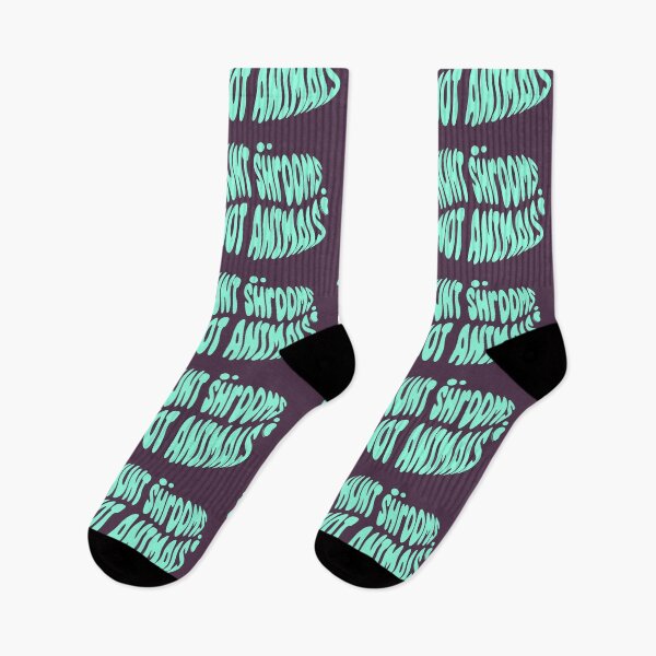 Item preview, Hunt Shrooms Not Animals | 60s Psy Lettering designed and sold by monkeybusiness.pt.