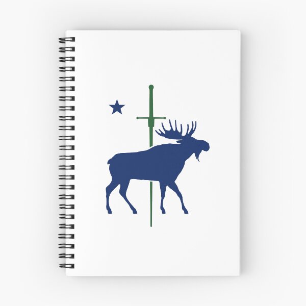 Item preview, Minimal Moose - White Background designed and sold by MHFencing.
