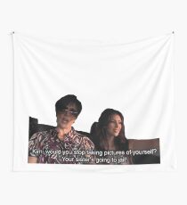 Your sister's going to jail Wall Tapestry