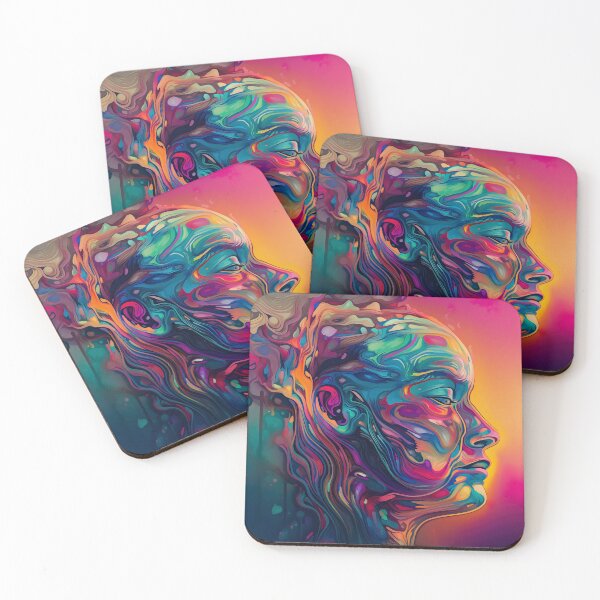Item preview, Dreamscape Symphony: Abstract Fusion of Sleep and Flowing Vision designed and sold by iQuorra.