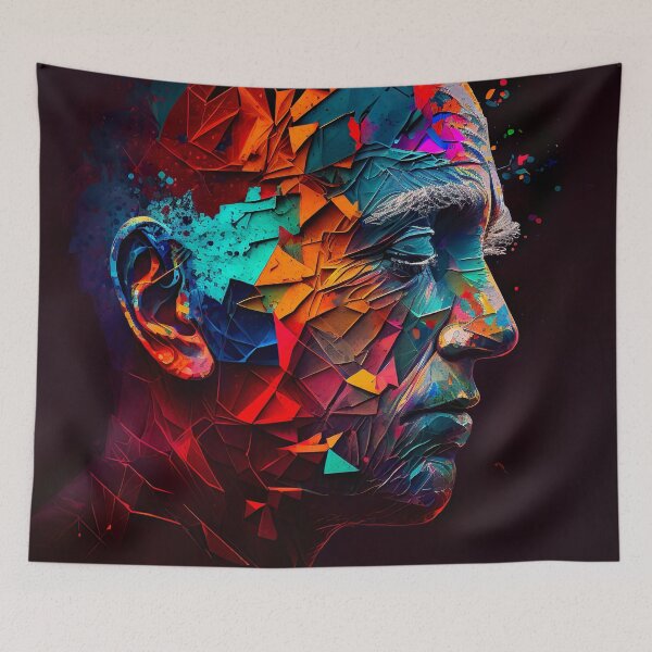 Item preview, Dreamscape Euphony: Abstract Fusion of Sleep and Flowing Etherealism designed and sold by iQuorra.