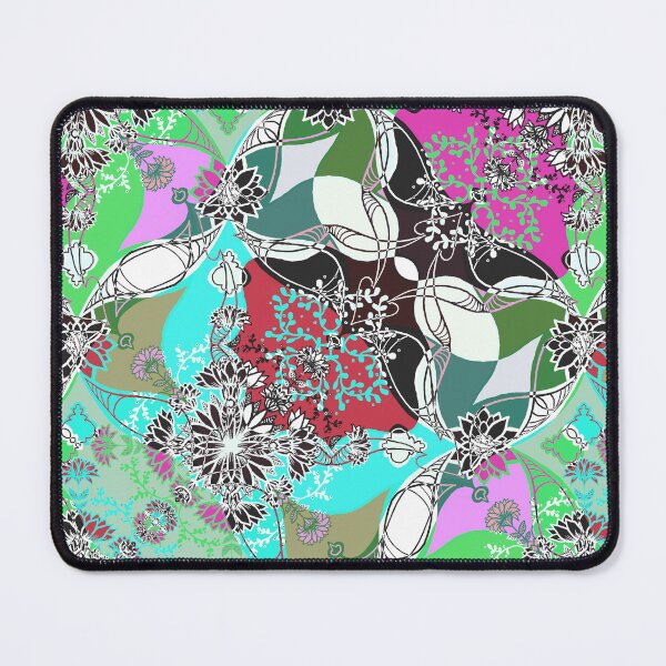 Item preview, Patrón de flores mixtas #1 designed and sold by Patternifly.