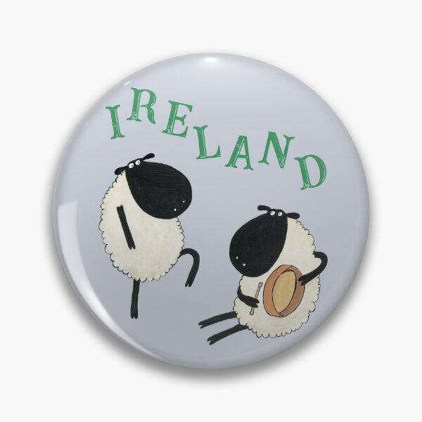 Item preview, Ireland, Sheep Dancing And Playing The Bodhrán By Irish Artist Carla Daly designed and sold by Carla Daly.