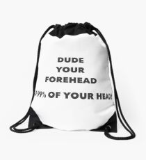 bad words Drawstring Bag