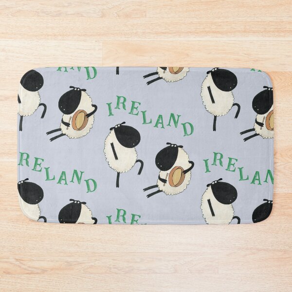 Item preview, Ireland, Sheep Dancing And Playing The Bodhrán By Irish Artist Carla Daly designed and sold by Carla Daly.