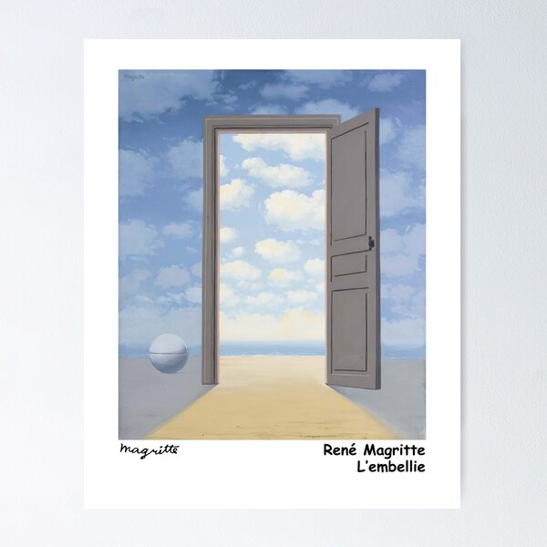 Vista previa del artículo con la obra «Arte de René Magritte a la venta», diseñado y vendido por Nada01.
