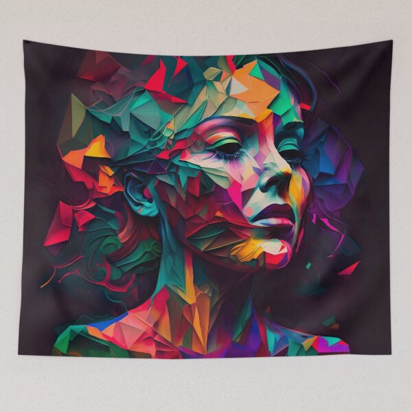 Item preview, Dreamweaver's Reverie: Abstract Fusion of Sleep and Flowing Illusions designed and sold by iQuorra.