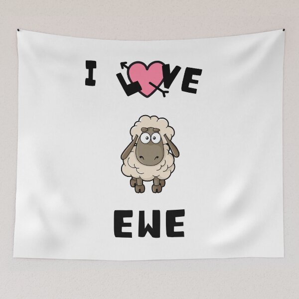 Item preview, I Love Ewe designed and sold by BeagleDesigns.
