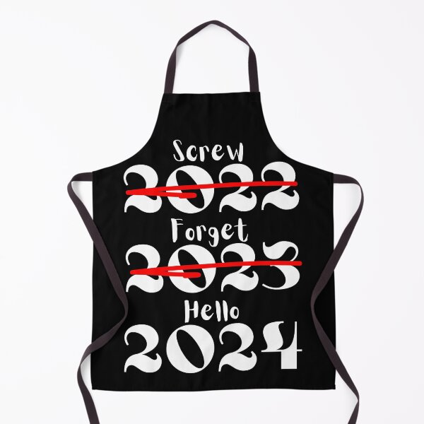 Item preview, Hello 2024 Forget 2023 Screw 2022 designed and sold by Dabbing Turtle Designs.