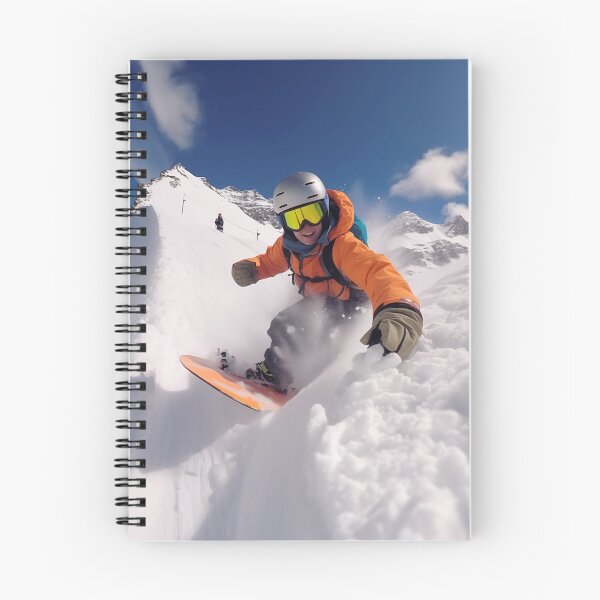 Item preview, Snowboarding high moutains powder designed and sold by ViktorLevi.
