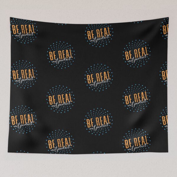 Item preview, Be Real Not Perfect designed and sold by marfanna.