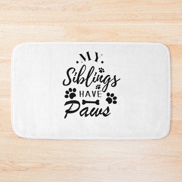 Item preview, my siblings have paws   designed and sold by storefoxmix.