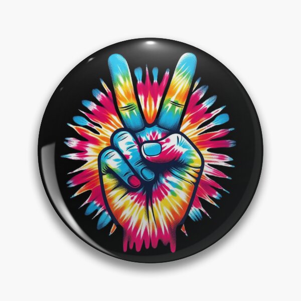Item preview, Tie Dye Peace Sign designed and sold by Myra365Art.