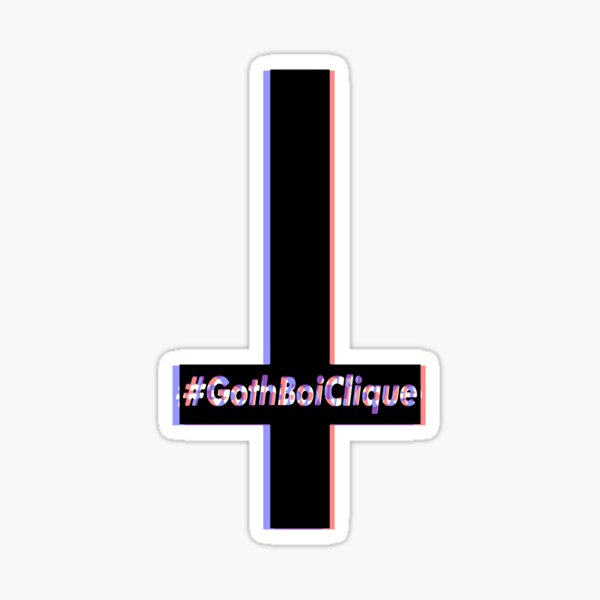 3D Gothboiclique GBC Sticker