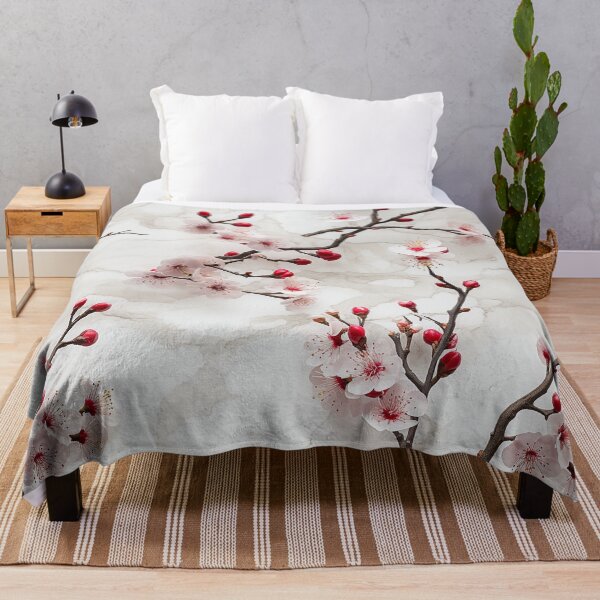 Item preview, 9 Japanese Almond Blossom Branch designed and sold by Reichcorp.