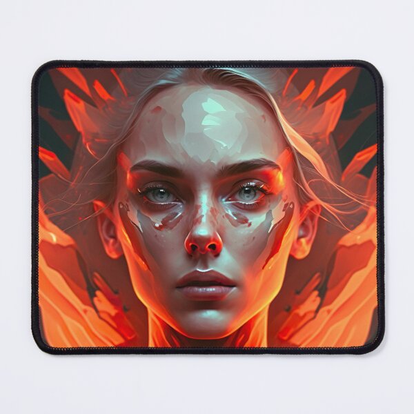 Item preview, Dreamscape Fire Serenade: Abstract Fusion of Sleep and Flowing Surreality designed and sold by iQuorra.