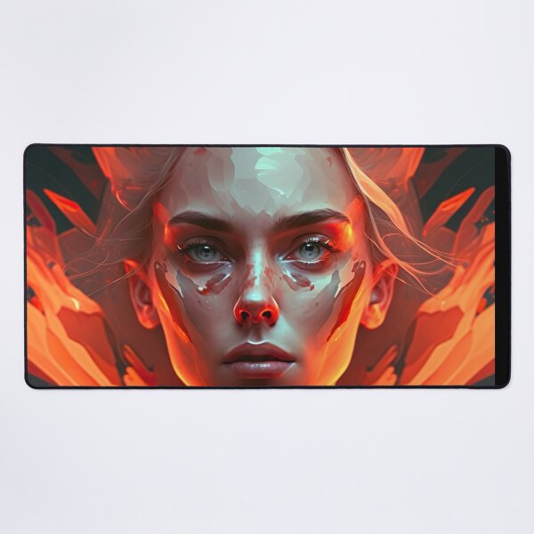 Item preview, Dreamscape Fire Serenade: Abstract Fusion of Sleep and Flowing Surreality designed and sold by iQuorra.