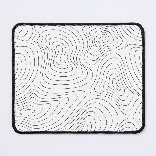 Item preview, Graphic distorted white modern minimalist pattern designed and sold by InteriorRefine.