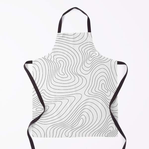 Item preview, Graphic distorted white modern minimalist pattern designed and sold by InteriorRefine.