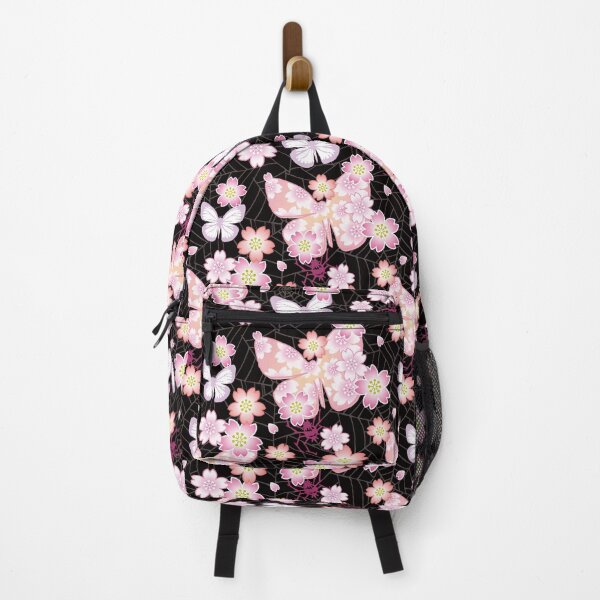 Item preview, Cobweb butterfly blossom cherry tree designed and sold by ThePurplePrints.