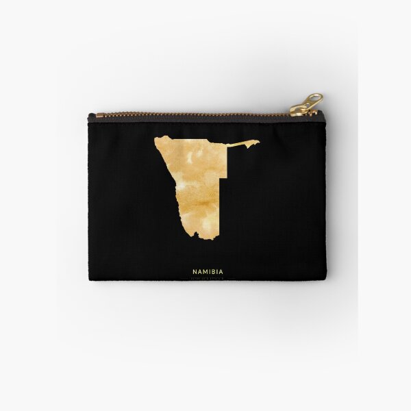 Item preview, Namibia map in gold color designed and sold by Jerhus.