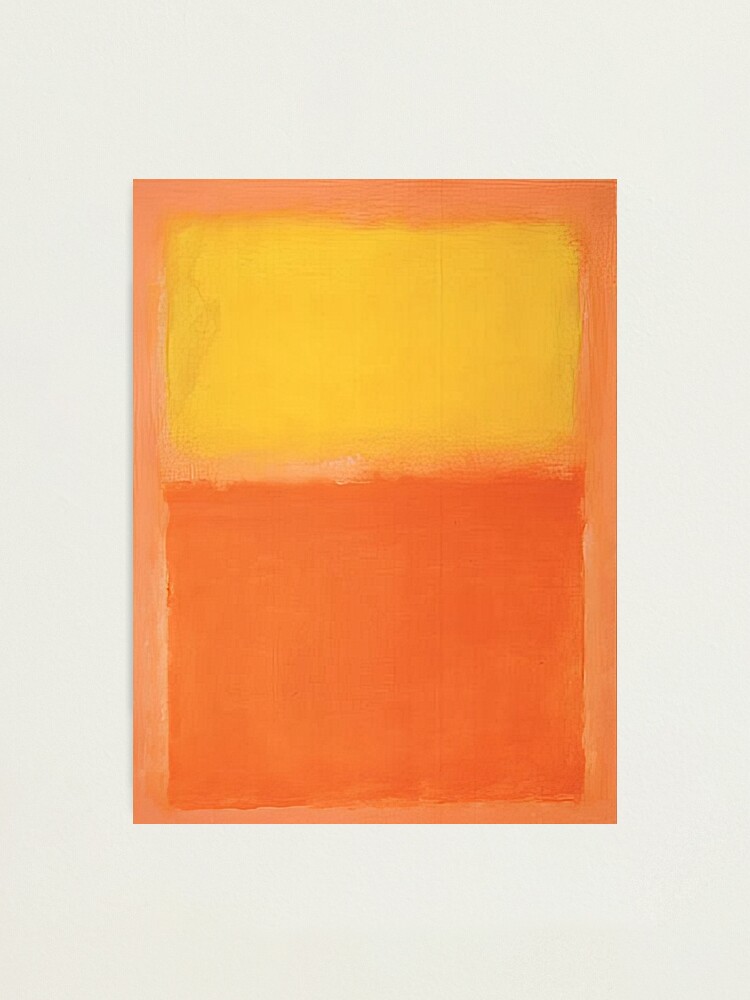 Mark Rothko - Orange and Yellow - 1956 Canvas Print