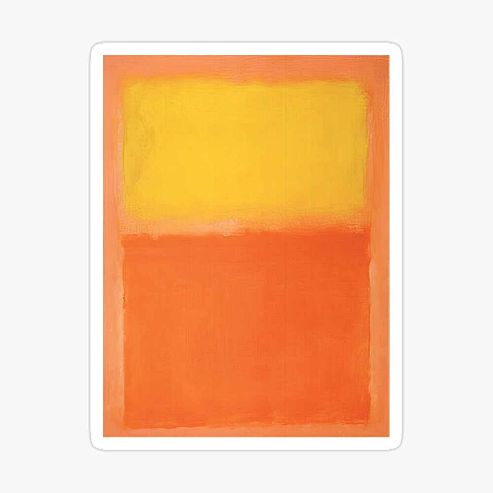 Mark Rothko - Orange and Yellow - 1956 Canvas Print