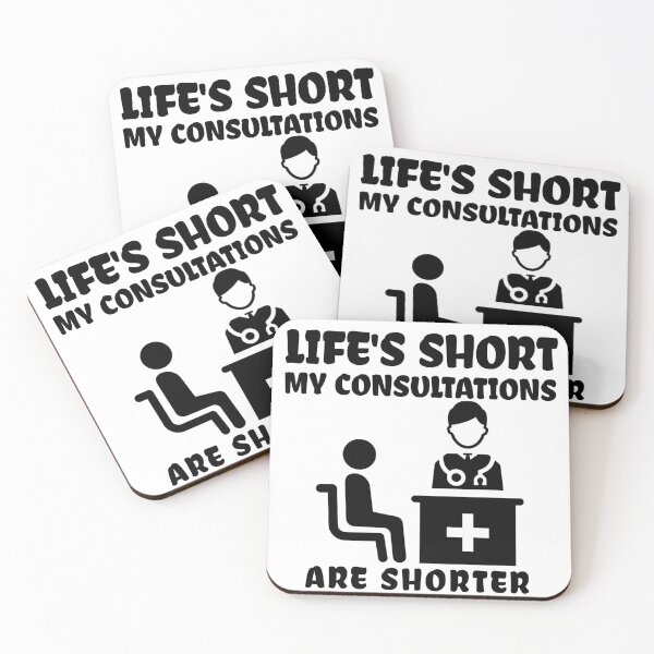 Item preview, Life's short; my consultations are shorter. designed and sold by Taans-Creation.