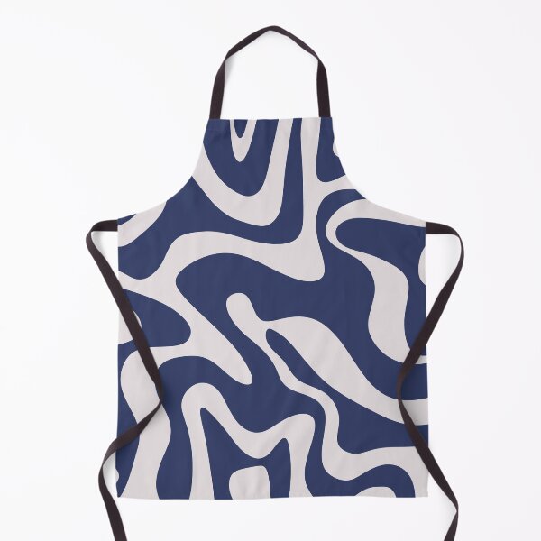 Item preview, Blue and White Swirl Wavy eclectic Design  designed and sold by InteriorRefine.