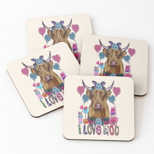 Item preview, I Love Moo, Cute Lettering Design , Bee Mine For Valentine, Everyday My Valentine, you will live on in my heart designed and sold by Adri Barnard.