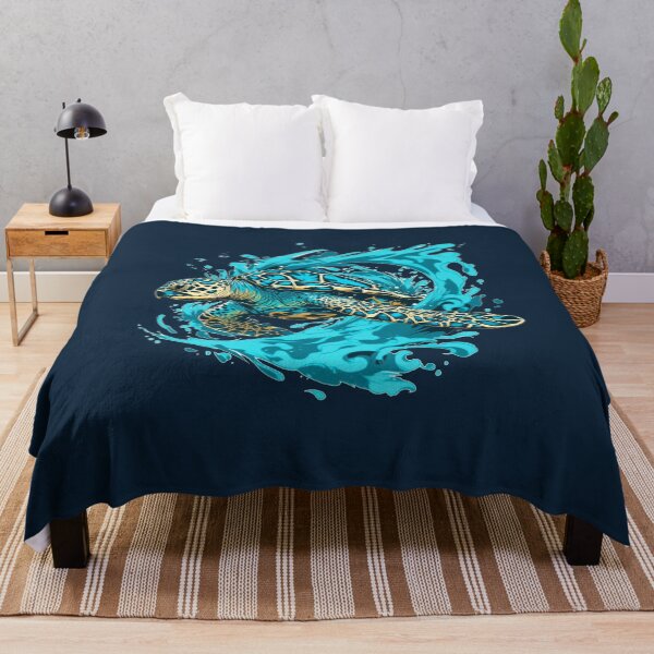 Item preview, Swirling Sea Turtle designed and sold by CleverboyDsgns.
